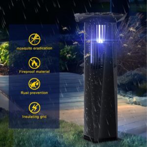 Alternative view of Solar Waterproof LED Outdoor Mosquito Bug Zapper Killer Lawn Lights