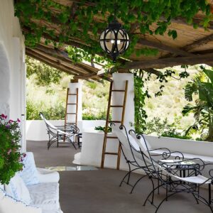 Alternative view of Waterproof Globe Outdoor Hanging Pendant Lights