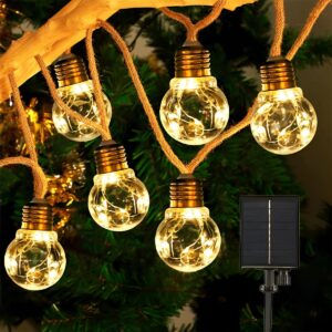 Alternative view of Waterproof Solar LED Outdoor String Lights